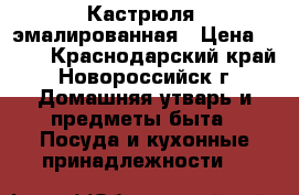 Кастрюля  эмалированная › Цена ­ 500 - Краснодарский край, Новороссийск г. Домашняя утварь и предметы быта » Посуда и кухонные принадлежности   